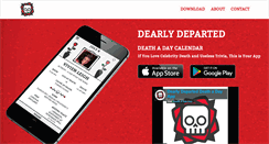 Desktop Screenshot of deathaday.com