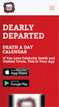 Mobile Screenshot of deathaday.com